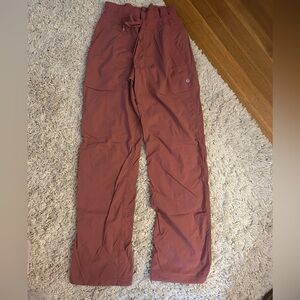 Pink Lululemon Mid Rise Dance Studio Pants